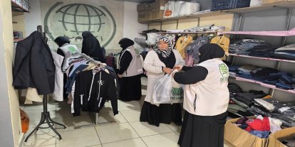 Tarsus Umut Kervanı’ndan ihtiyaç sahiplerine giyim yardımı