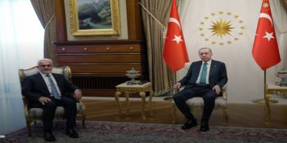Cumhurbaşkanı Erdoğan, HÜDAPAR Genel Başkanı Yapıcıoğlu’nu kabul etti
