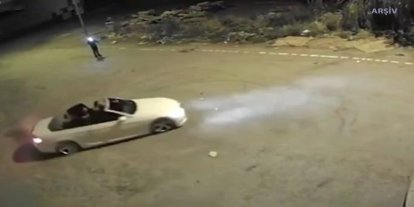 Drift atan sürücüye 46 bin lira ceza