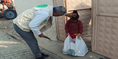 Ceylanpınar Umut Kervanından onlarca aileye gıda yardımı