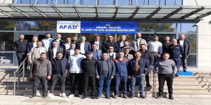 Gönüllü arama kurtarma ekibi, TDV uzmanlarından eğitim aldı