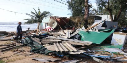 Filipinler'de 188 kişinin ölümüne neden olan tayfun Vietnam'a ulaştı: 5 ölü