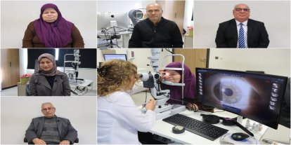 Kornea nakliyle hayata yeniden bakanlar duygularını paylaştı