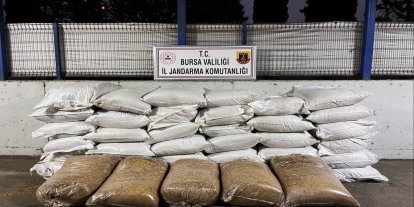Bursa’da kaçak tütün işletmelerine operasyon