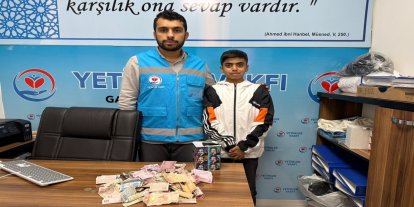 Gaziantep'te bir çocuk biriktirdiği harçlığını Gazze'ye bağışladı