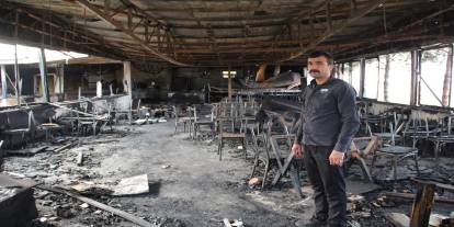 İş yerleri küle dönen esnaf sesini duyurmaya çalışıyor