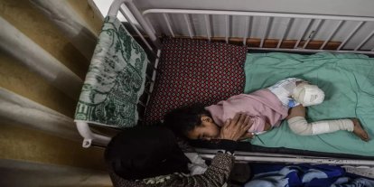 Gazze'de binlerce çocuk ampute edildi