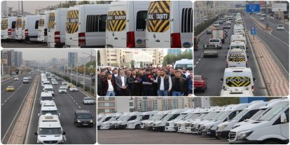 Servisçilerden Diyarbakır Büyükşehir Belediyesi'ne tepki: Esnafı çıkmaza sürüklüyorsunuz!