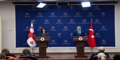 Dışişleri Bakanı Fidan, Gürcistan Dışişleri Bakanı Botchorisvili'yle görüştü