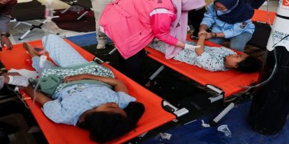 Endonezya’da ücretsiz yemek programı binlerce kişiyi hastanelik etti