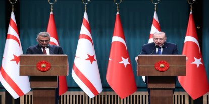 Cumhurbaşkanı Erdoğan: Kıbrıs meselesine en gerçekçi çözüm iki devletin bir arada var olmasından geçiyor