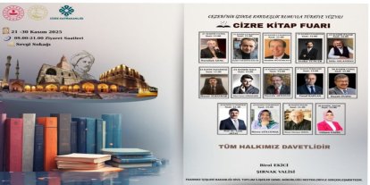 Cizre'de kitap fuarı düzenlenecek