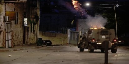 İşgal rejimi Batı Şeria’nın birçok bölgesine baskın düzenledi