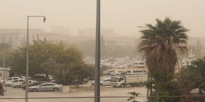 Şanlıurfa’da anlık toz fırtınası uyarısı