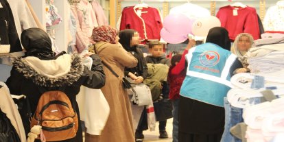 Yetimler Vakfı Batman'da 300 yetimi giydirdi