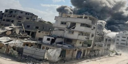 İşgalciler Gazze'nin doğusunu yeniden hedef aldı: Şucaiyye ve Cibaliya çevresi ateş altında