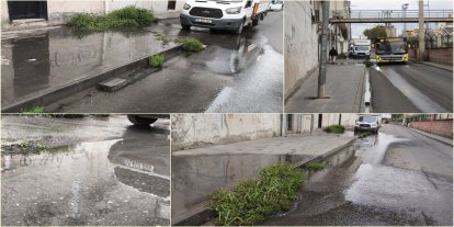 Batman'da patlayan su boruları nedeniyle tonlarca içme suyunun ziyan olması tepkilere yol açıyor