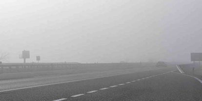 Konya’da sisli hava etkili oluyor