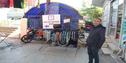 Batman'da Tren Garı alt geçidi kapalı, esnaf ve vatandaş çalışmaların hızlanmasını bekliyor