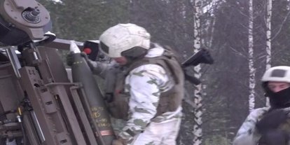 Finlandiya'dann Rusya sınırında askeri tatbikat