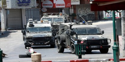 Siyonist işgalciler sabah saatlerinde Nablus ve çevresine baskın düzenledi