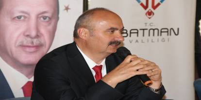 Batman Valisi Canalp: Silah atölyelerini bitirdik, asayiş verileri en düşük seviyede