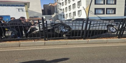 Bingöl’de maddi hasarlı kaza