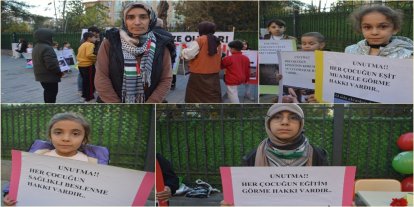 Dünya Çocuk Hakları Günü’nde Gazze için sessiz çığlık: Artık çocuklar ölmesin