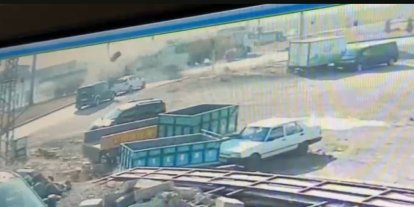 Diyarbakır’da 4 kişinin öldüğü kaza kameralara yansıdı