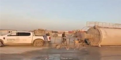 Hatay’da yola beton dökülmesi üzerine firmanın faaliyeti durduruldu