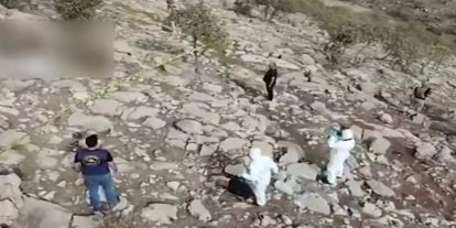 Mardin’de bulunan yanmış erkek cesedi toprağa verildi