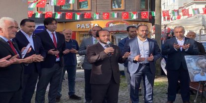 Sarıyer esnafından "Kazancım Gazze'ye" projesi