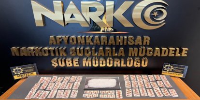 Afyonkarahisar'da uyuşturucu operasyonu: 2 tutuklama