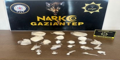 Gaziantep'te 1 kilo 1155 gram uyuşturucu ele geçirildi: 1 tutuklama