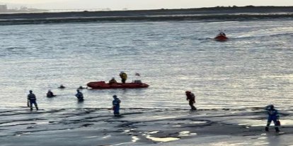 Mersin'de denize kaybolan şahsı arama çalışmaları sürüyor