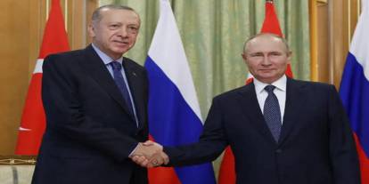 Cumhurbaşkanı Erdoğan Putin ile görüştü