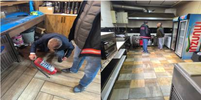 Batman'da Kafe ve restoranlara yangın güvenliği denetimi