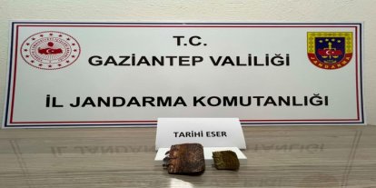 Gaziantep'te sahte tarihi eser satıcılarına operasyon: 2 gözaltı