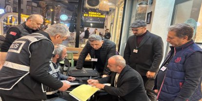 Gaziantep İl Sağlık Müdürlüğü kapalı alanlarda tütün denetimi gerçekleştirdi