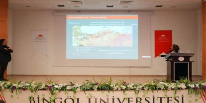 Bingöl Üniversitesin’de uluslararası katılımlı deprem bilimi etkinliği düzenlendi