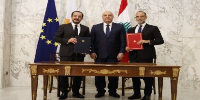 Lübnan ve Güney Kıbrıs Rum Yönetimi, deniz sınırlandırma anlaşması imzaladı