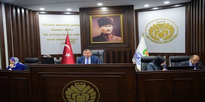 Büyükşehir Belediye Meclisi kasım ayı toplantılarının 5. birleşimi yapıldı