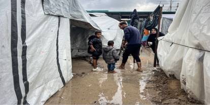 UNICEF Gazze'deki çocuklar için "kış" uyarısında bulundu