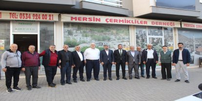 Milletvekili Dinç'ten Mersin Çermikliler Derneği’ne ziyaret