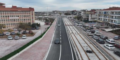 Adliye–Şehir Hastanesi raylı sistem bağlantısında sona yaklaşıldı