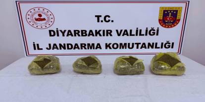 Diyarbakır'da 38 kilogram esrar ele geçirildi