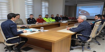 Bingöl'de “Kış Tedbirleri Koordinasyon ve İş birliği Toplantısı” düzenlendi