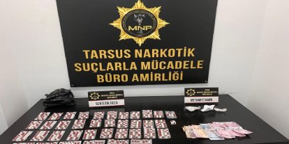 Mersin’de uyuşturucu operasyonlarında 25 şüpheli tutuklandı