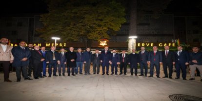 TBMM Başkanı Kurtulmuş, Duşanbe’de Türkiyeli iş insanlarıyla buluştu