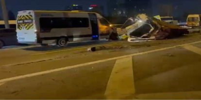 TEM Otoyolu’nda zincirleme kaza